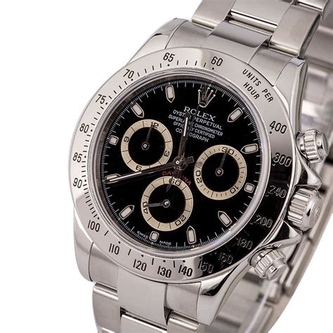 rolex daytona black face replica|rolex daytona 116520 price.